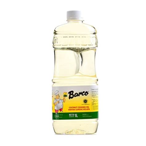 Jual BARCO Minyak Goreng Kelapa Coconut Cooking Oil 1L BOTOL Di Lapak