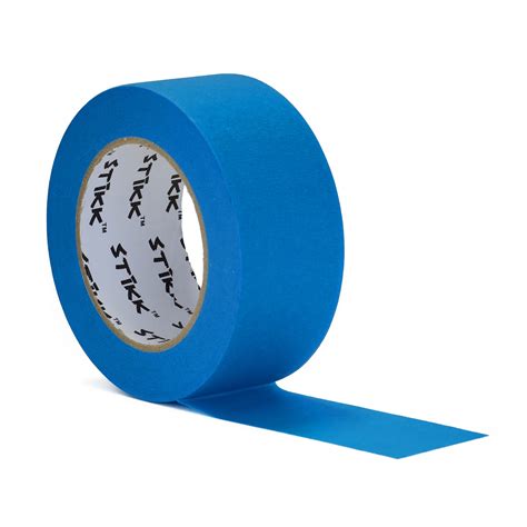 2 Inch X 60yd Stikk Sky Blue Painters Tape 14 Day Easy Removal Edge