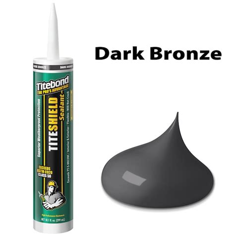 Titebond Titeshield 12 Pack 101 Oz Multi Use Dark Bronze Paintable