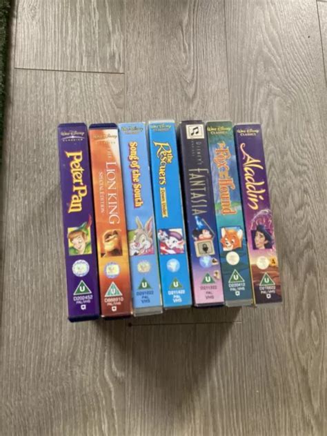 Walt Disney Vhs Bundle £851 Picclick Uk