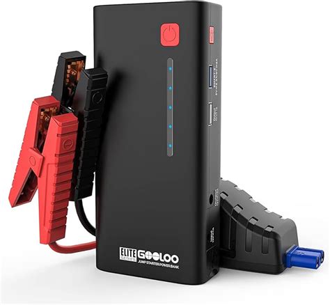 Amazon GOOLOO Jump Starter 1200A Peak Car Starter 12V SuperSafe