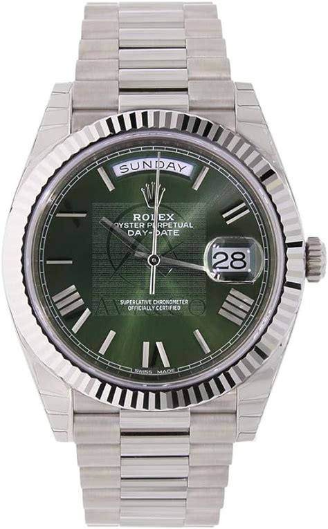 Understand And Buy Presidential Rolex Green Face Disponibile