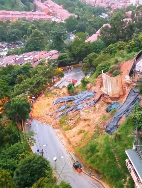 Por Qué Hay Un Conjunto Residencial Al Borde De Derrumbarse En Medellín Infobae