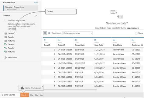 Build A Basic View To Explore Your Data Tableau