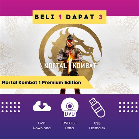 Jual Mortal Kombat 1 Premium Edition | Game PC Original - DVD-DL 90GB ...