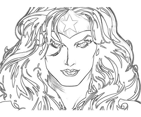 Free Printable Wonder Woman Coloring Pages At Ganquinnblog Blog