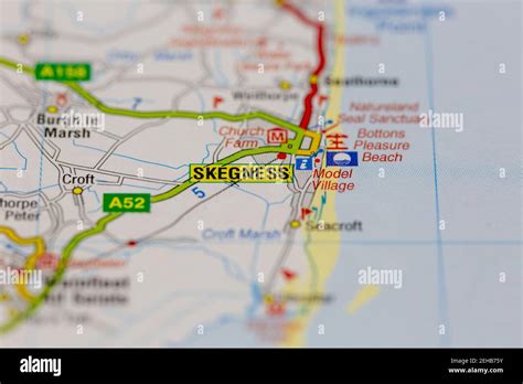 Skegness England Map