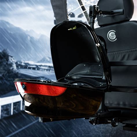 rear lockable case green planet scooters