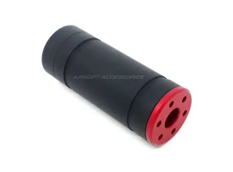 Supressor Silenciador Airsoft P Amoeba 38x100mm Rosca Dir Frete grátis