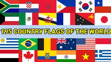 Country Flags Of The World From A To Z Flagsoftheworld Youtube