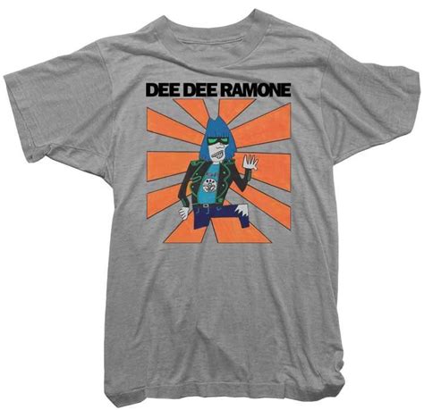 Dee Dee Ramone T Shirt Portrait Tee Ramones T Shirt Shirts T Shirt