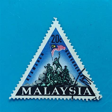 1966 Tugu Negara Kuala Lumpur #BJ, Hobbies & Toys, Collectibles & Memorabilia, Stamps & Prints ...