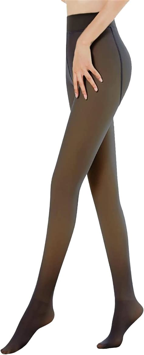 Sfit Collant Polaire Femme Chaud Jambes Minceur Collants D Hiver