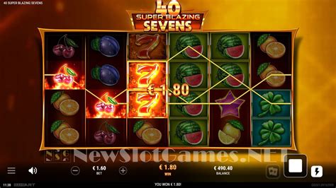 40 Super Blazing Sevens Slot Gameart Review 2024 And Demo Game