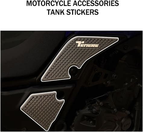 Fuel Tank Gasket Non Slip Side Fuel Tank Stickers Waterproof Pad