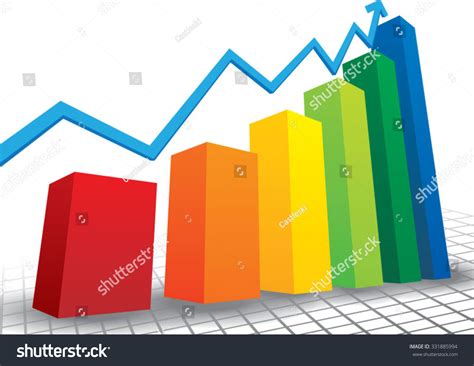 progress chart stock vector royalty   shutterstock