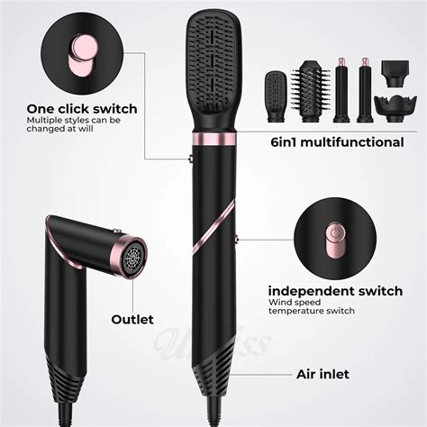 In High Power Foldable Hot Air Hair Styler Dryer Ionic Beauty Salon Flexstyle Hair Dryer