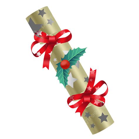 Merry Christmas Crackers, Christmas, Pull Gun, Firecracker PNG Transparent Clipart Image and PSD ...