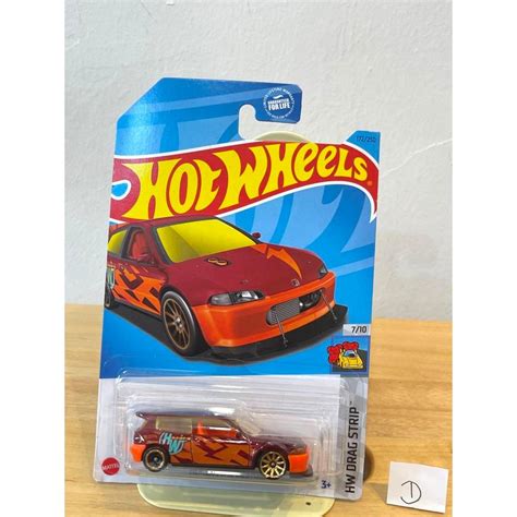 HOT WHEELS HONDA CIVIC CUSTOM KROGER EXCLUSIVE HW DRAG STRIPS D Shopee Malaysia