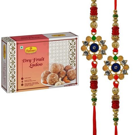 Haldiram S Nagpur Dry Fruit Ladoo G With Rakhi Amazon In