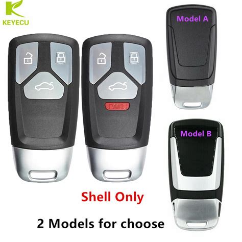 Keyecu Replacement Smart Remote Key Shell Fob 3 4 Buttons For Audi Tt