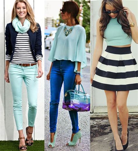 Colors That Go With Mint Green Fashion Rules Mint Green Outfits