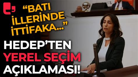 HEDEP Eş Gnl Bşk Tülay Hatimoğulları ndan yerel seçim açıklaması