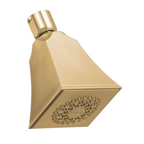 Kohler Memoirs Single Function Showerhead With Stately Design In Vibrant Brushed Bronze The