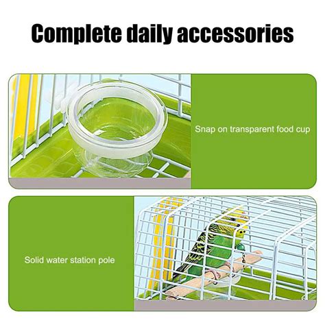 Bird Transport Cage Parrot Transport Cage Travel Carrier Wire Material