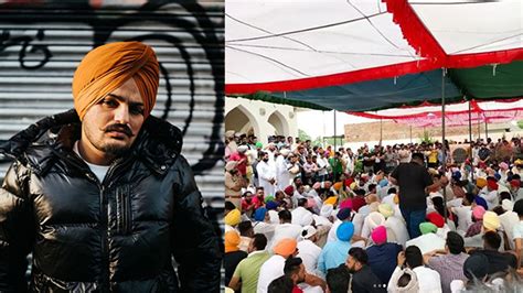 Sidhu Moosewala Funeral Last Rites House Fans Crowd