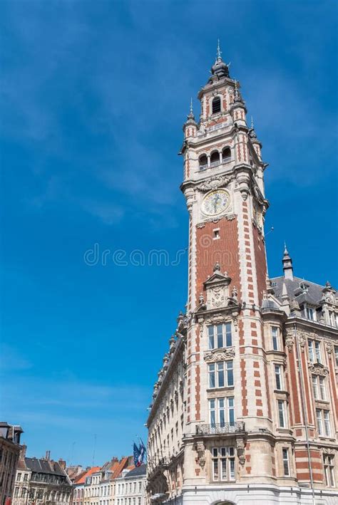 Lille, Old Facade in the Center Stock Photo - Image of european, brick ...