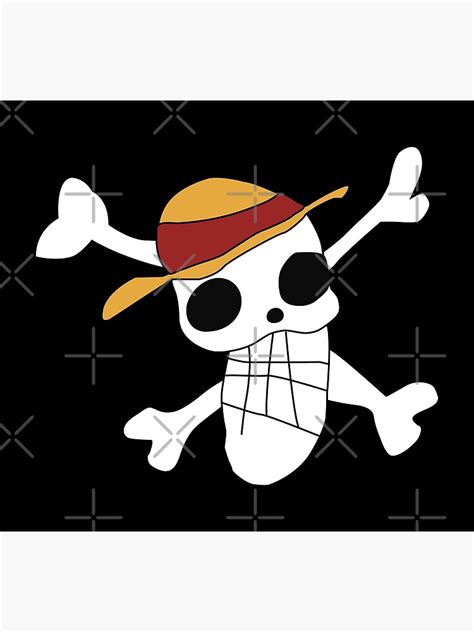 One Piece Logo That Luffy Draw Art Print For Sale By Magiquestickers