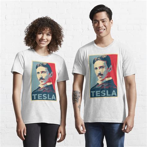 Nikola Tesla T Shirt For Sale By Radvas Redbubble Tesla T Shirts