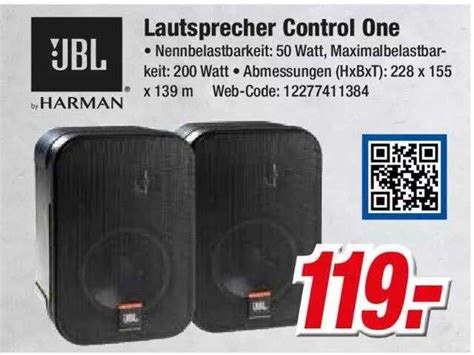 Lautsprecher Control One Jbl Angebot Bei Expert Klein Prospekte De