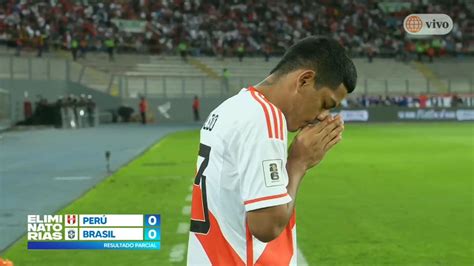 Perú vs Brasil Joao Grimaldo ingresó para el segundo tiempo e hizo su