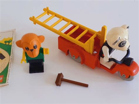 Lego Fabuland Perry Panda And Chester Chimp 3628 For Sale Online Ebay