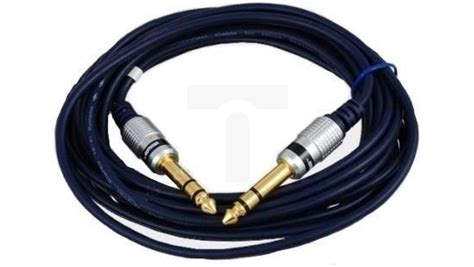 VITALCO MK61 Kabel Instrumentalny Audio Jack 6 3mm Stereo Wtyk Wtyk