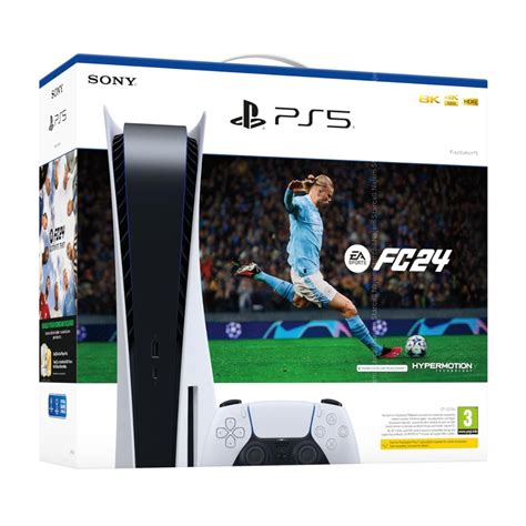 Sony PlayStation 5 Console Disk Edition With EA Sports FC 24 Bundle ...