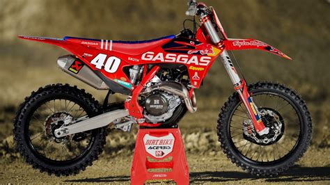 First Ride GASGAS Troy Lee Edition MC450F Dirt Bike Magazine YouTube