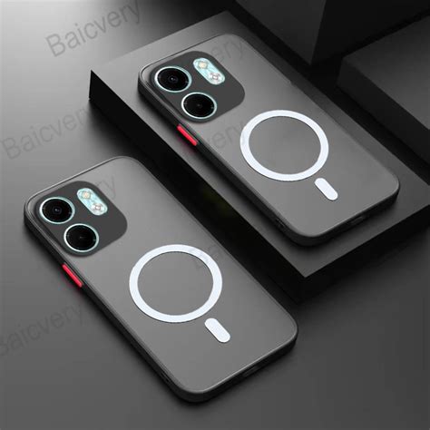 For Infinix Smart X Hot I X X B With Magnetic Sticker Matte Tpu Protective