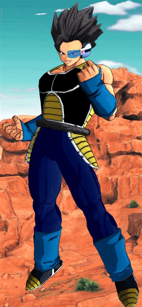 Shallot With Bardocks Armor In Dbs Broly Color Scheme R