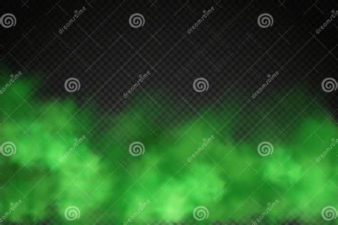 Green Stink Bad Smell Smoke Or Poison Gaseschemical Toxic Vapour