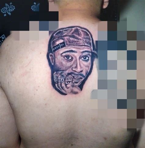 Tupac Shakur Tattoo Tattoos Skull Tattoo Portrait Tattoo