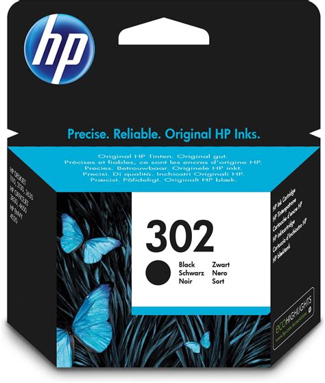 Specificaties Van HP 302 Originele Zwarte Inktcartridge Tweakers