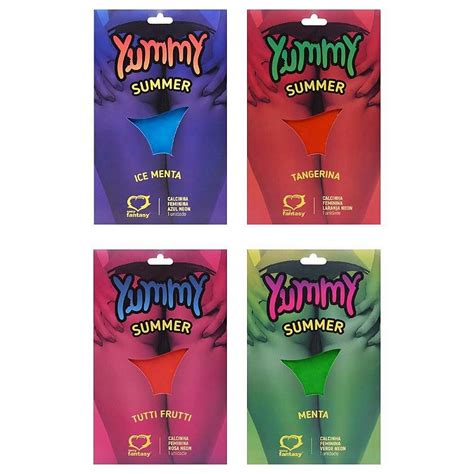 CALCINHA SOLÚVEL NEON COMESTÍVEL YUMMY SUMMER UNIDADE SEXY FANTASY Ninguém Vai Saber Sex Shop