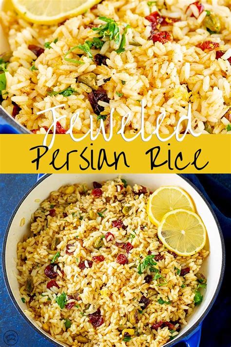 Jeweled Persian Rice Pilaf Artofit