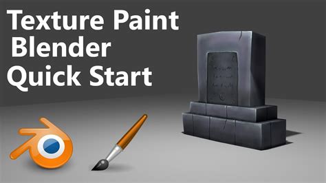 Texture Painting Quick Start Blender 3min Youtube