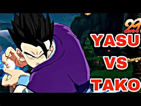 DBFZ YASU1986 VS TAKO Dragon Ball FighterZ YouTube