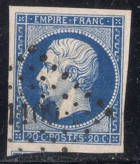 France Timbre Ancien Napol On De N Ag Bleu S Rose Sign Eur