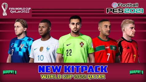 Pes Fifa World Cup Qatar National Teams New Kits Added